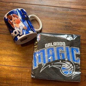 NBA Orlando Magic Tracy McGrady‎ mug & napkins